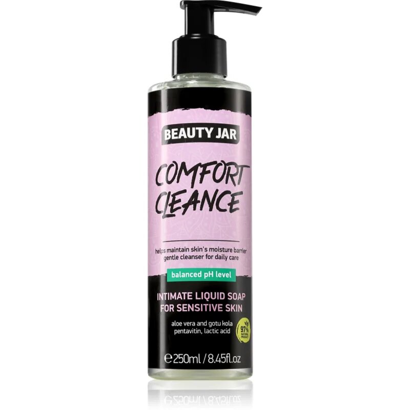Beauty Jar Comfort Cleanse nežni gel za intimno higieno za vsakodnevno uporabo 250 ml