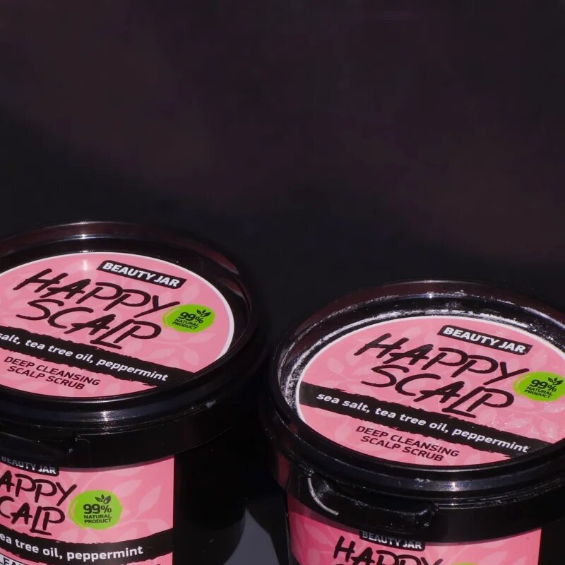 Beauty Jar Happy Scalp čistilni piling za mastno lasišče 100 g