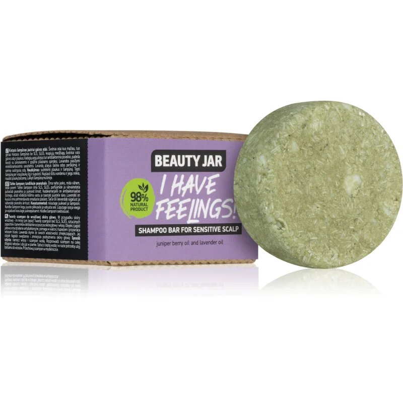 Beauty Jar I Have Feelings! trdi šampon za občutljivo lasišče 65 g