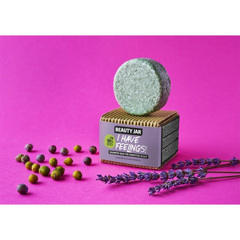Beauty Jar I Have Feelings! trdi šampon za občutljivo lasišče 65 g