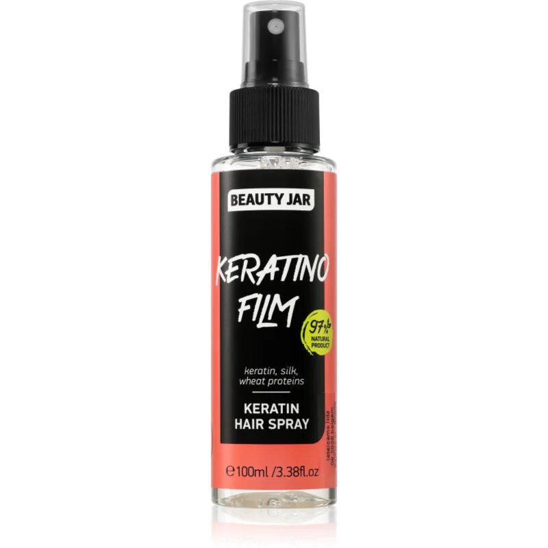 Beauty Jar Keratino Film keratinsko pršilo za šibke obremenjene lase 100 ml