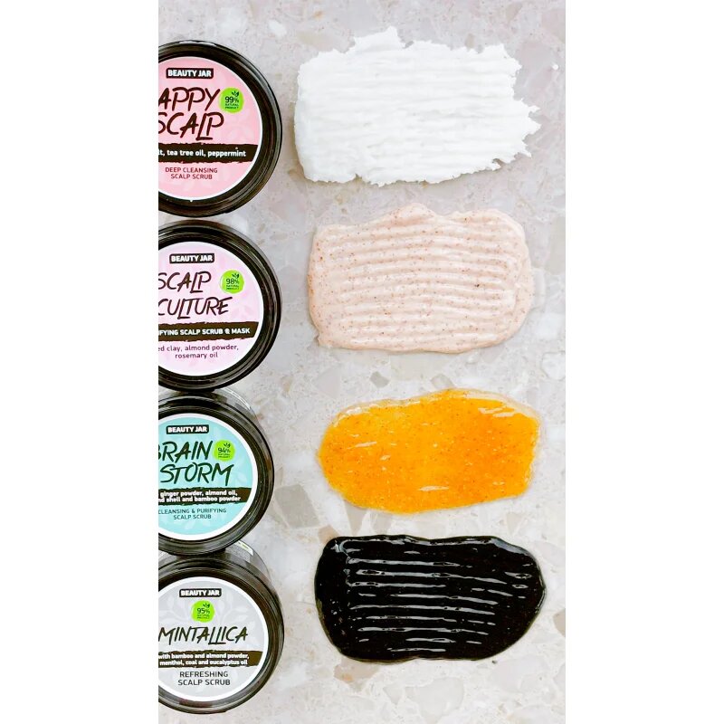 Beauty Jar Mintallica čistilni piling za lase in lasišče 100 g