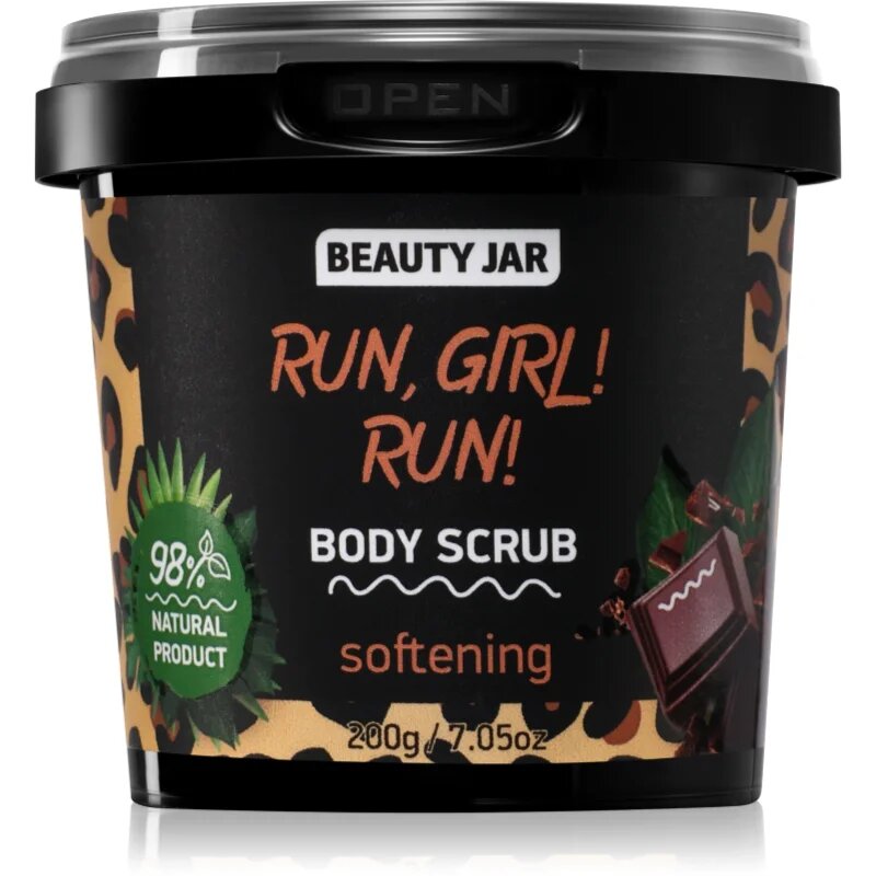 Beauty Jar Run Girl! Run! gladilni piling za telo z vitaminom E 200 g