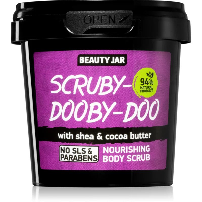 Beauty Jar Scruby-Dooby-Doo hranilni piling za telo 200 g