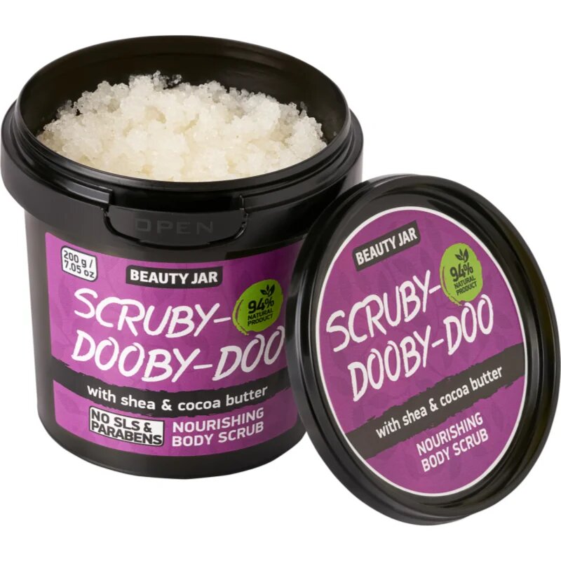 Beauty Jar Scruby-Dooby-Doo hranilni piling za telo 200 g