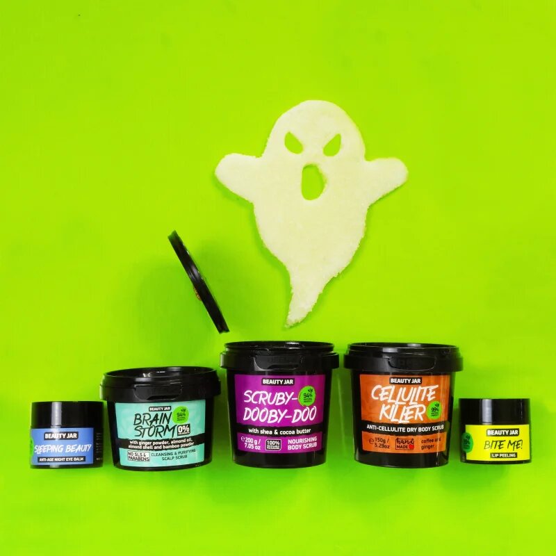 Beauty Jar Scruby-Dooby-Doo hranilni piling za telo 200 g