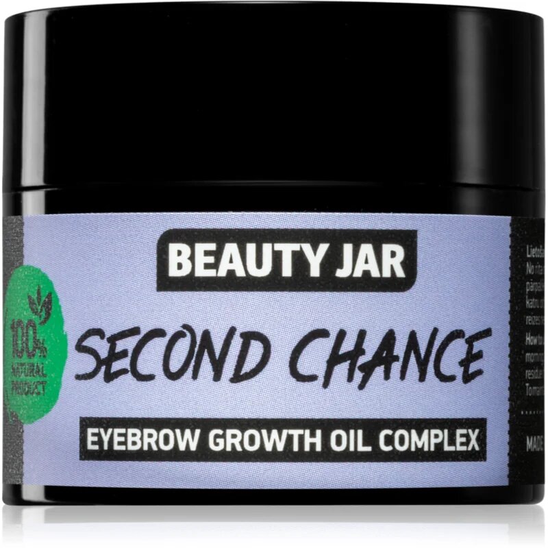 Beauty Jar Second Chance hranilno olje za obrvi 15 ml