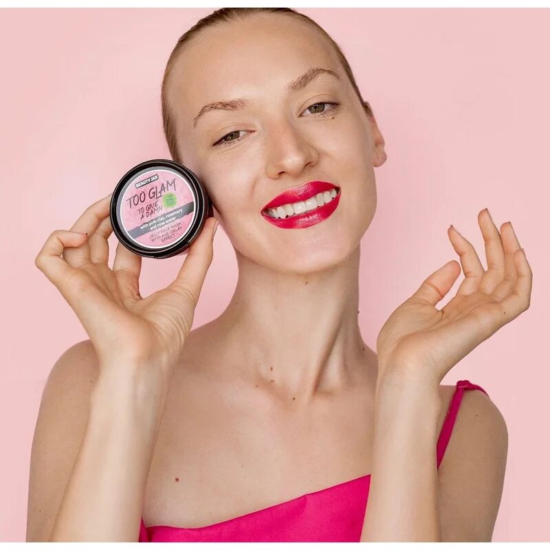 Beauty Jar Too Glam To Give A Damn gel maska proti prvim znakom staranja kože 120 g