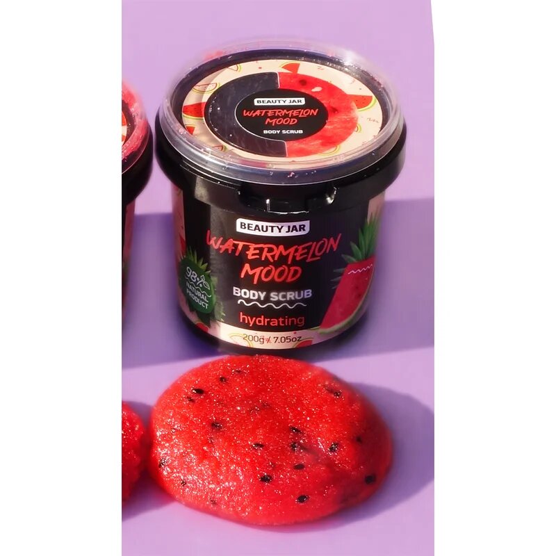 Beauty Jar Watermelon Mood vlažilni piling za telo 200 g
