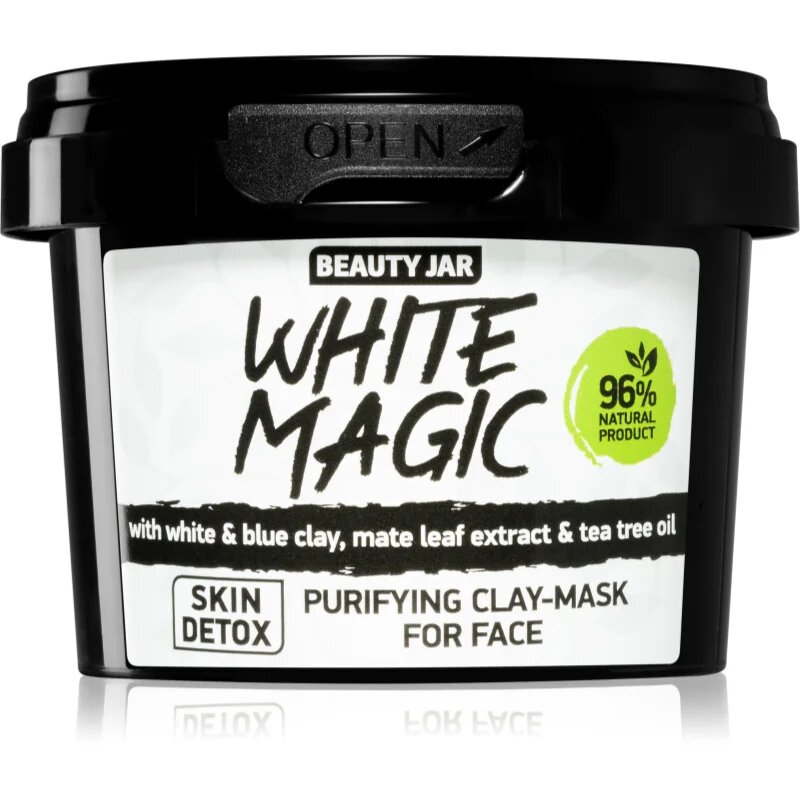 Beauty Jar White Magic čistilna maska za obraz z vlažilnim učinkom 120 ml