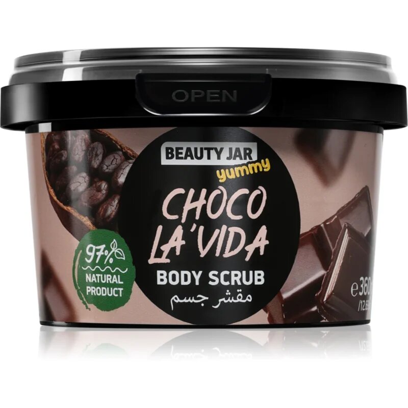 Beauty Jar Yummy Choco La'vida piling za telo 360 g