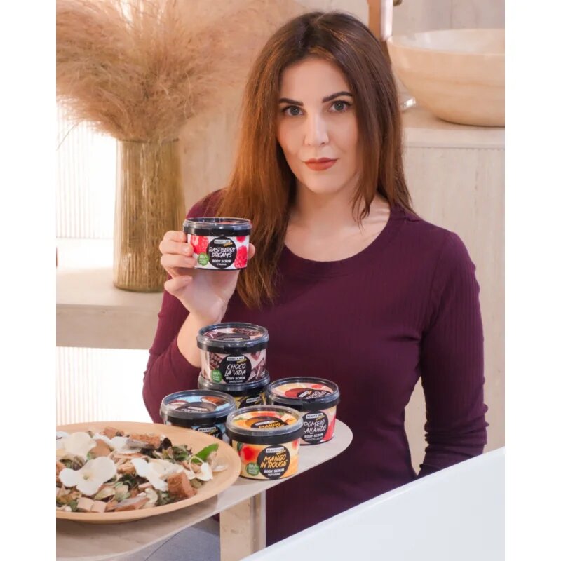 Beauty Jar Yummy Choco La'vida piling za telo 360 g