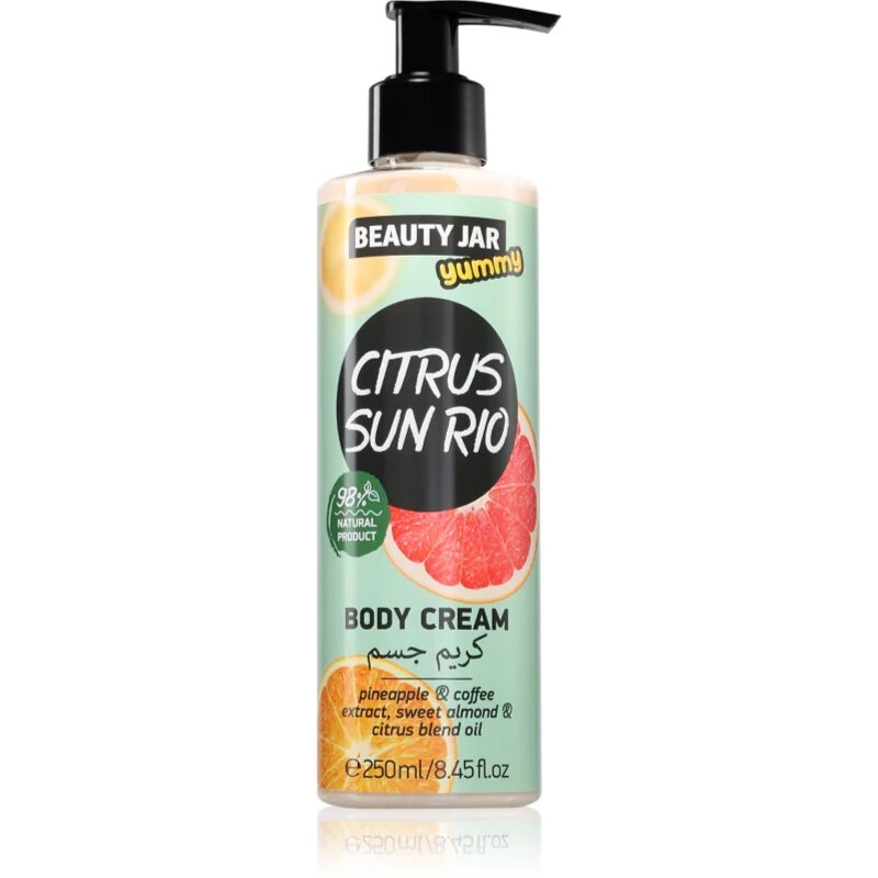 Beauty Jar Yummy Citrus Sun Rio krema za telo 250 ml