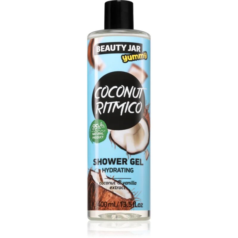 Beauty Jar Yummy Coconut Ritmico vlažilen gel za prhanje 400 ml