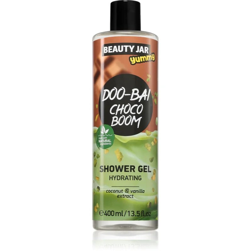 Beauty Jar Yummy Doo-Bai Choco Boom vlažilen gel za prhanje 400 ml