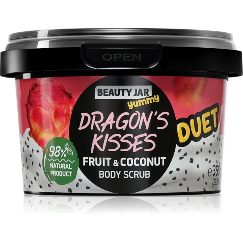 Beauty Jar Yummy Dragon's Kisses piling za telo 360 g