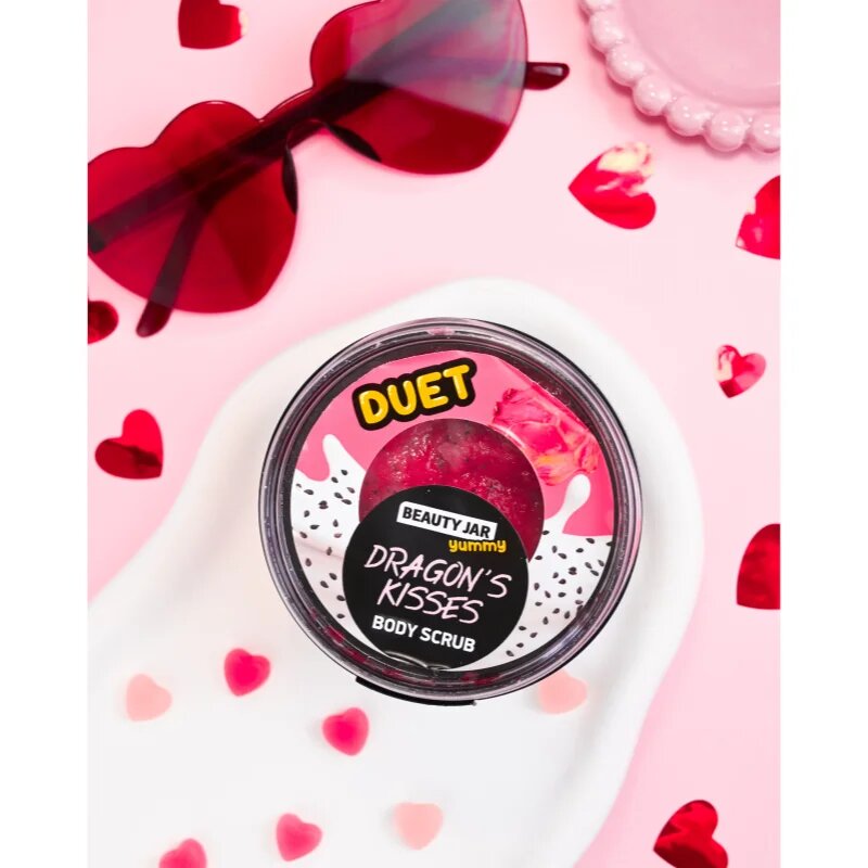 Beauty Jar Yummy Dragon's Kisses piling za telo 360 g