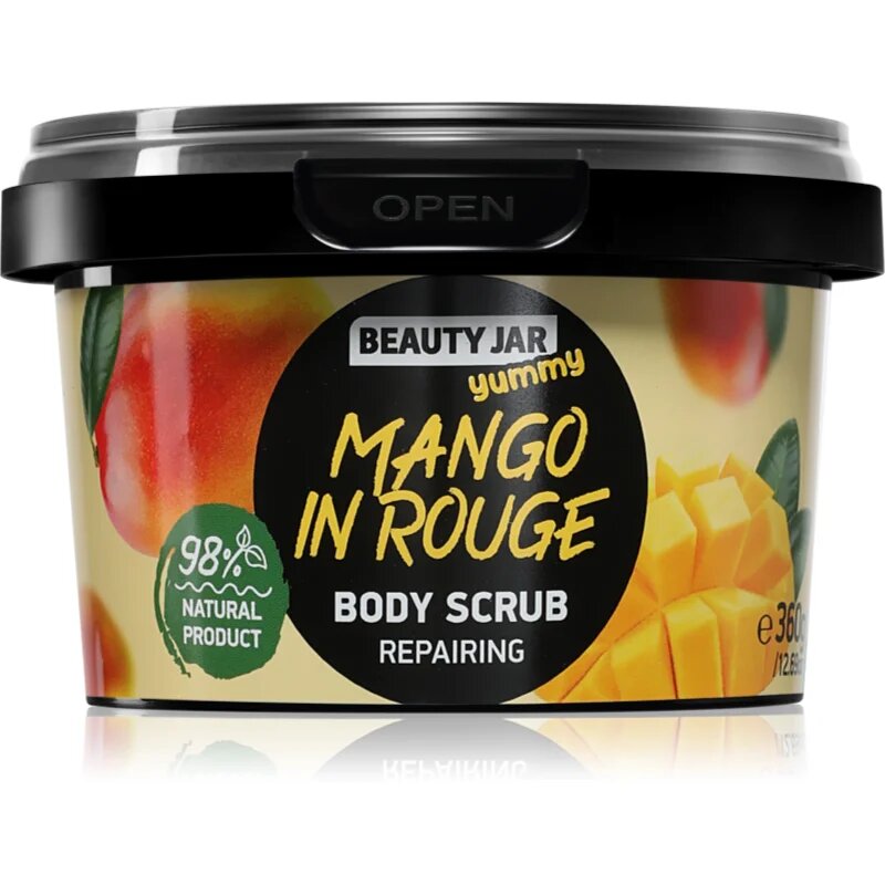Beauty Jar Yummy Mango in Rouge piling za telo 360 g
