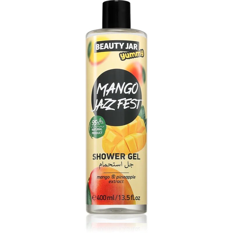 Beauty Jar Yummy Mango Jazz Fest regeneracijski gel za prhanje 400 ml