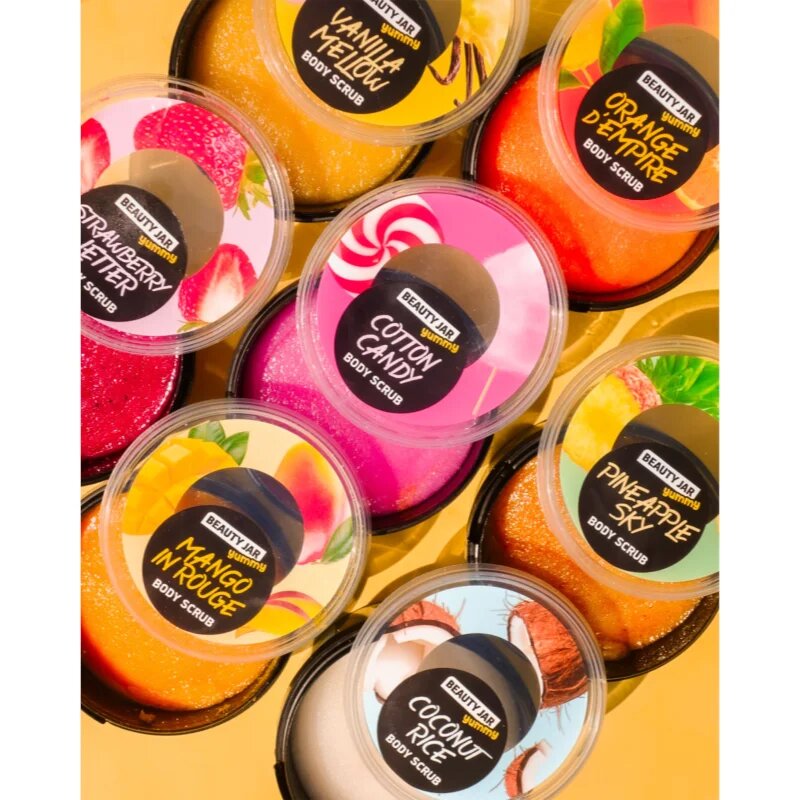 Beauty Jar Yummy Orange d'Empire nežni piling z osvežujočim učinkom 360 g