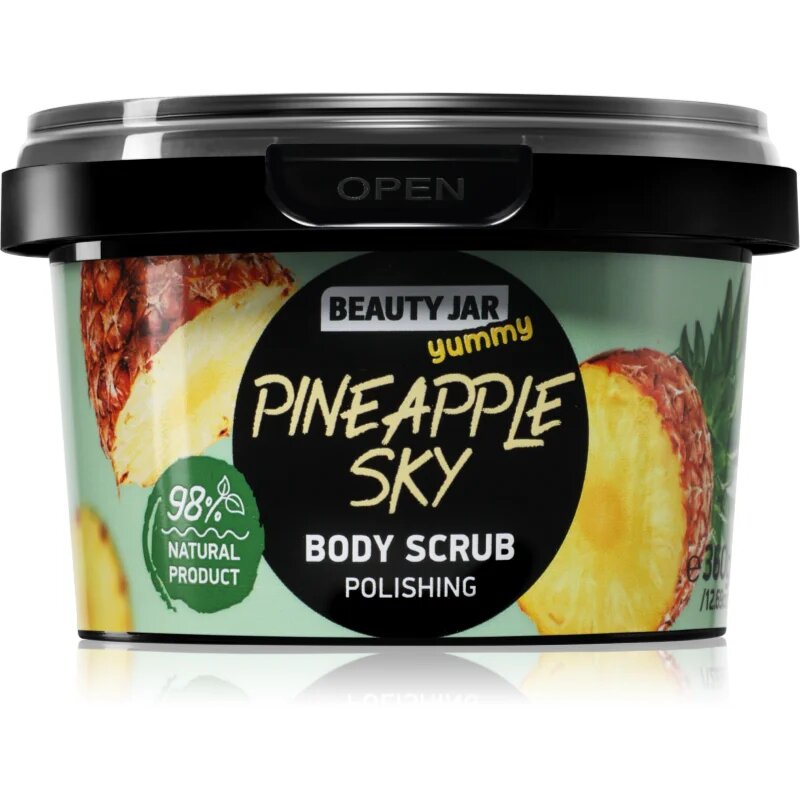 Beauty Jar Yummy Pineapple Sky posvetlitveni piling 360 g