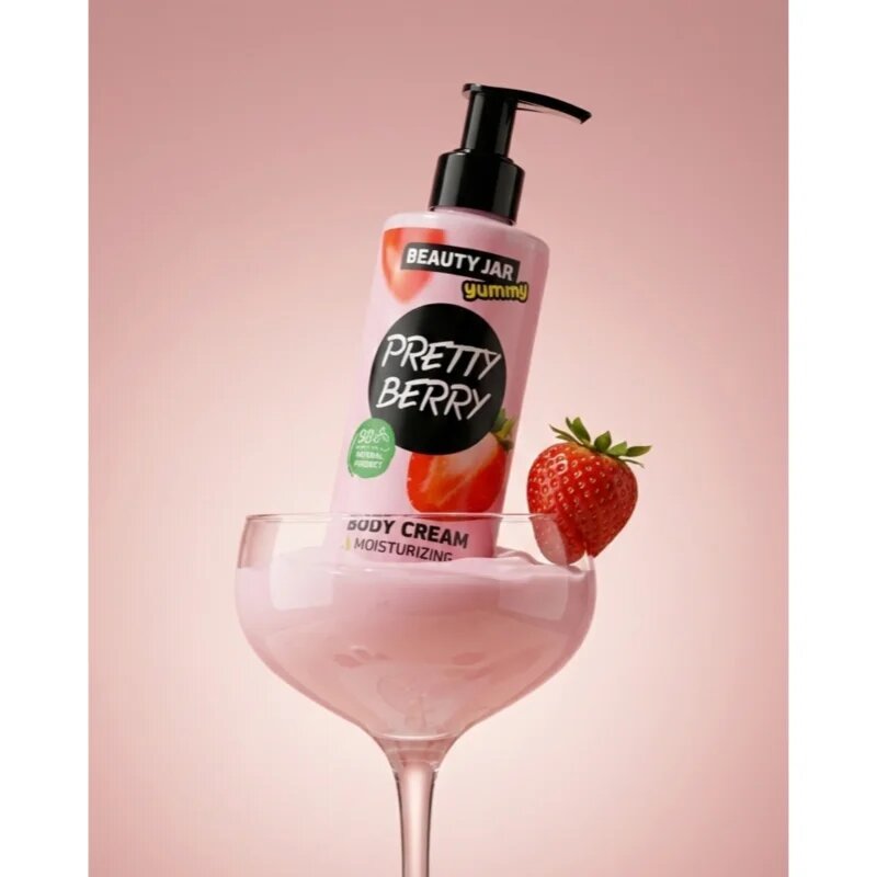 Beauty Jar Yummy Pretty Berry vlažilna krema za telo 250 ml