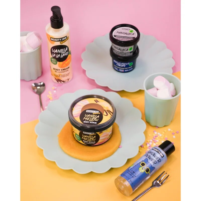 Beauty Jar Yummy Vanilla Mellow nežni piling s pomlajevalnim učinkom 360 g