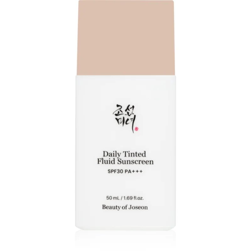 Beauty of Joseon Daily Tinted Fluid Sunscreen lahki zaščitni fluid SPF 30 odtenek LP100 50 ml