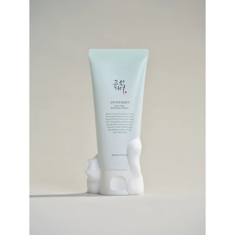 Beauty of Joseon Green Plum Refreshing Cleanser nežna čistilna penasta krema z vlažilnim učinkom 100 ml