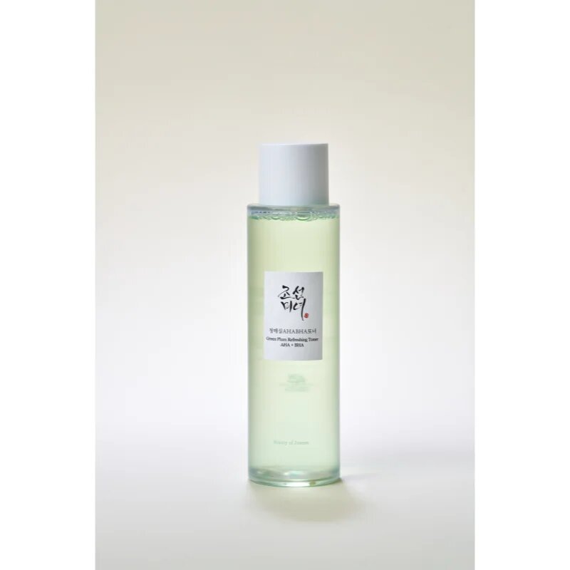Beauty of Joseon Green Plum Refreshing Toner AHA + BHA nežni eksfoliacijski tonik za vsakodnevno uporabo 150 ml