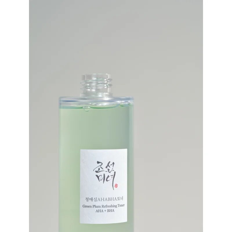 Beauty of Joseon Green Plum Refreshing Toner AHA + BHA nežni eksfoliacijski tonik za vsakodnevno uporabo 150 ml