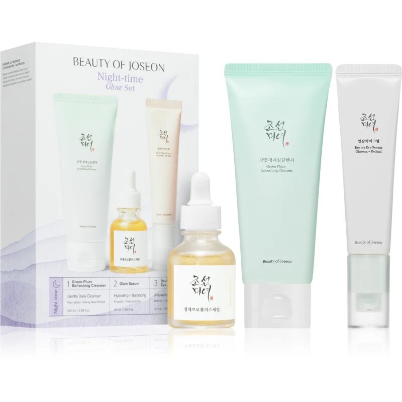 Beauty of Joseon Nightime Glow Set darilni set za popolno polt