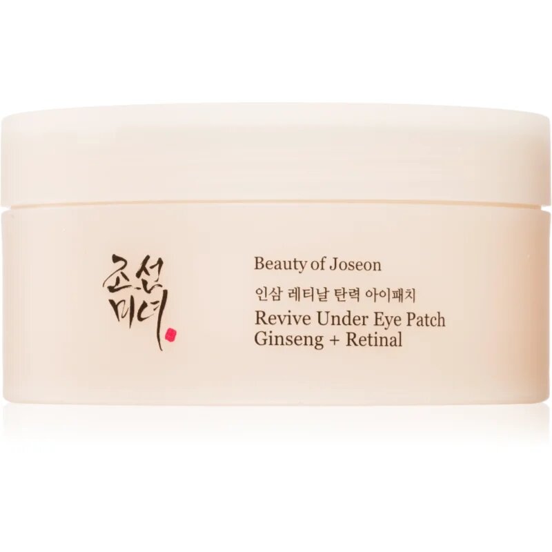 Beauty of Joseon Revive Under Eye Patch Ginseng + Retinal hidrogel blazinice z učvrstitvenim učinkom 60 kos