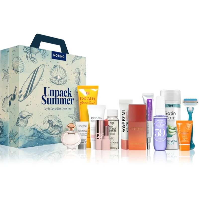 Beauty Summer Calendar 2026 – Unpack Summer darilni set za pot za ženske