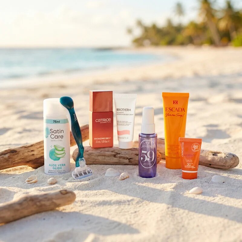 Beauty Summer Calendar 2026 – Unpack Summer darilni set za pot za ženske