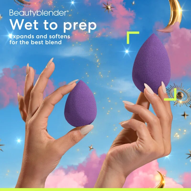 beautyblender® Blend & Store Set gobica za tekoči puder s podstavkom