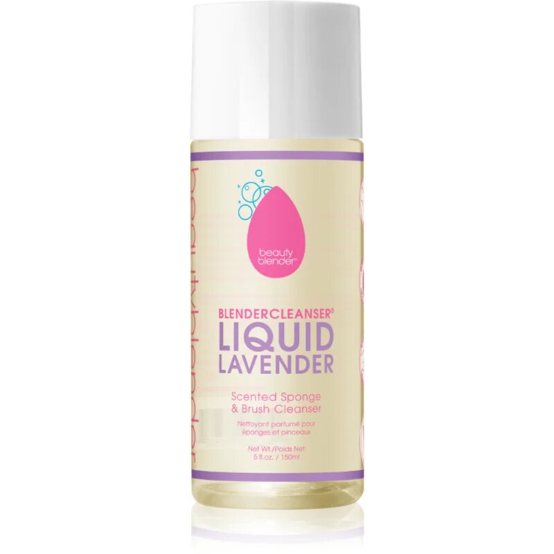 beautyblender® Blendercleanser Liquid Lavender tekoče čistilo za gobice za puder 150 ml