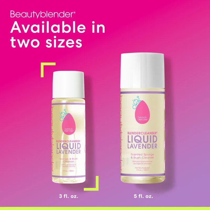 beautyblender® Blendercleanser Liquid Lavender tekoče čistilo za gobice za puder 150 ml