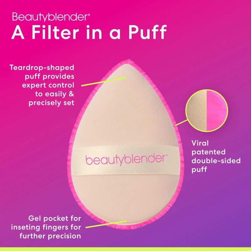 beautyblender® Power Pocket Puff gobica za puder 1 kos