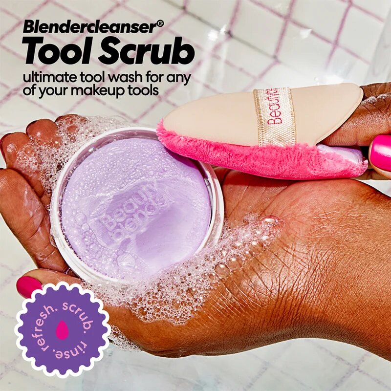 beautyblender® Tool Scrub Lavender trdo čistilo gobic in čopičev za ličenje 28.3 g