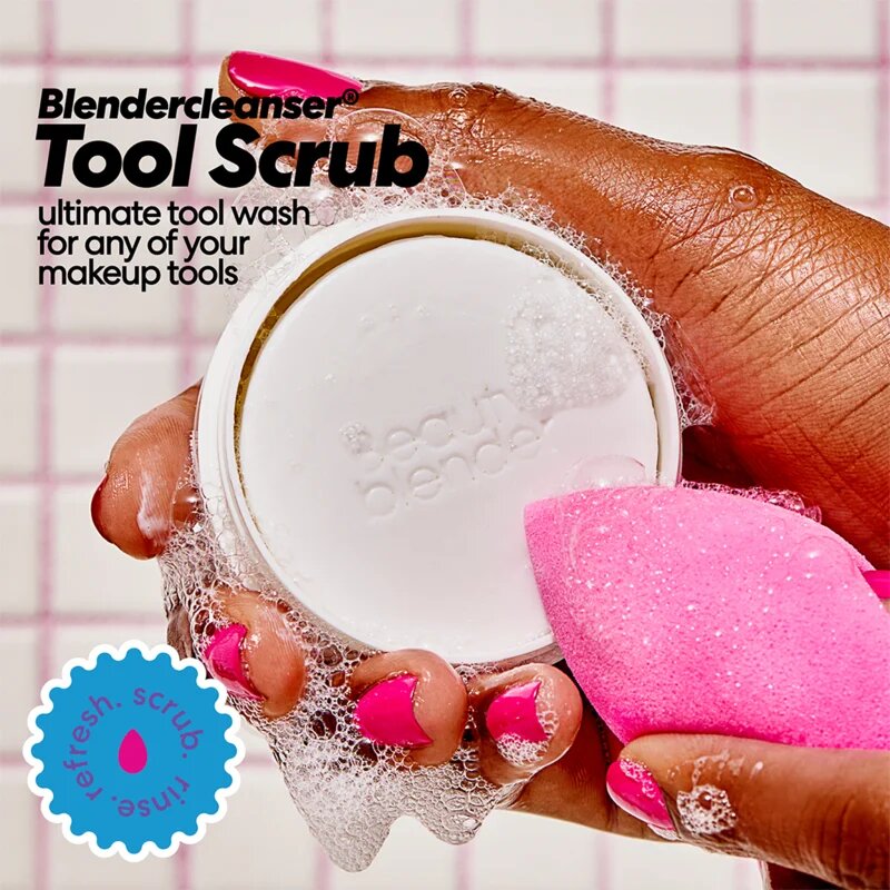 beautyblender® Tool Scrub Unscented trdo čistilo gobic in čopičev za ličenje 28.3 g