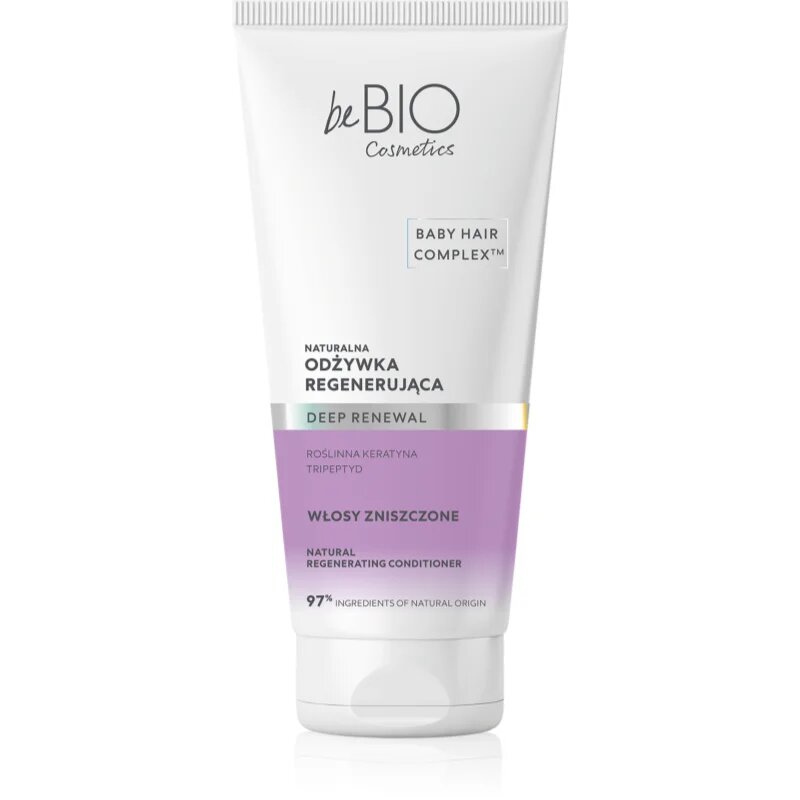 beBIO Baby Hair Complex Deep Renewal regeneracijski balzam za poškodovane lase 200 ml