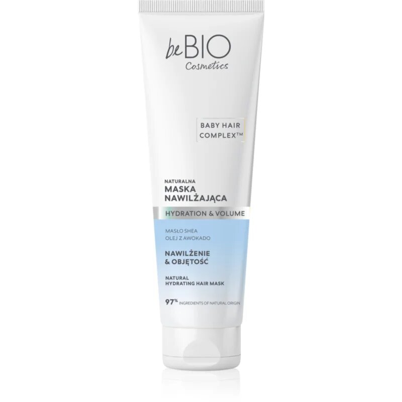 beBIO Baby Hair Complex Hydration & Volume vlažilna maska za lase za bogat volumen 150 ml