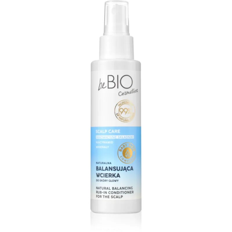 beBIO Baby Hair Complex Scalp Care nega za lasišče brez spiranja za obnovo kožne pregrade za obnovo kožne pregrade 100 ml