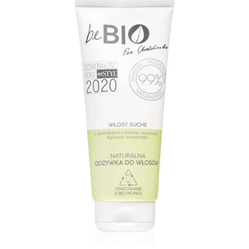 beBIO Dry Hair balzam za suhe in krhke lase 200 ml