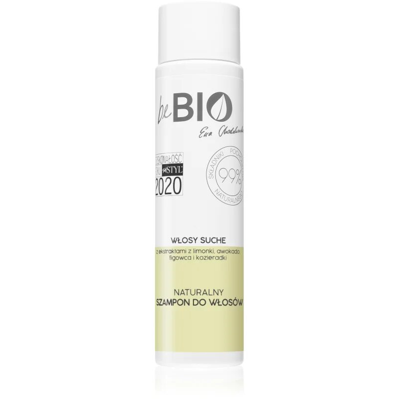 beBIO Dry Hair šampon za suhe lase in lase brez sijaja 300 ml