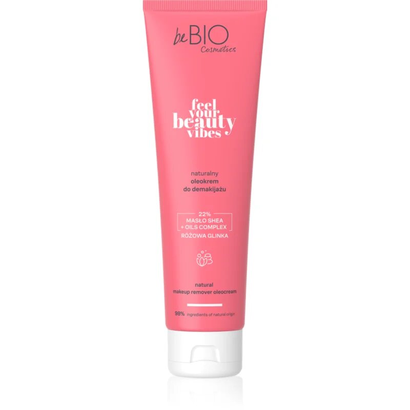 beBIO Feel Your Beauty Vibes čistilno olje za odstranjevanje ličil 140 ml