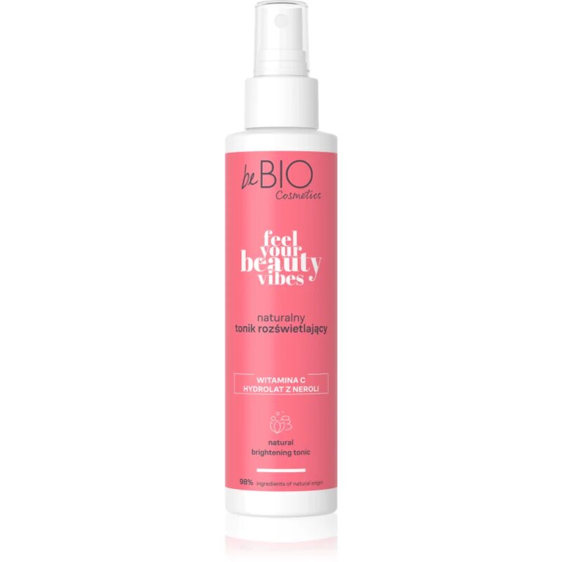 beBIO Feel Your Beauty Vibes posvetlitveni tonik 150 ml
