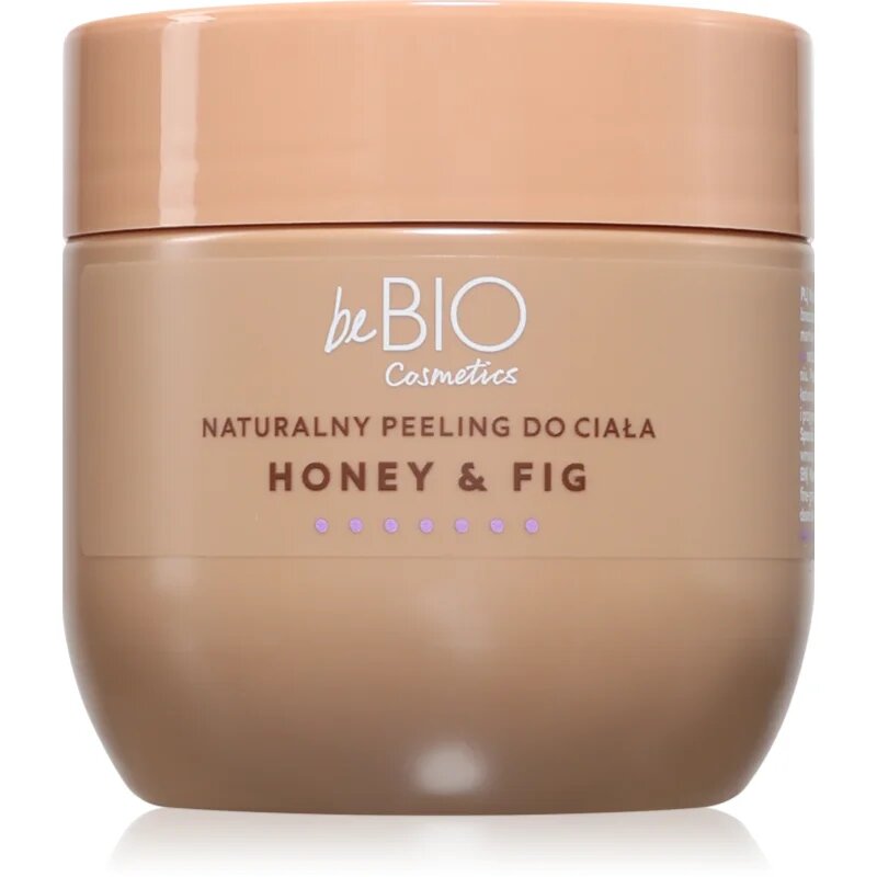 beBIO Honey & Fig gladilni piling za telo 200 ml