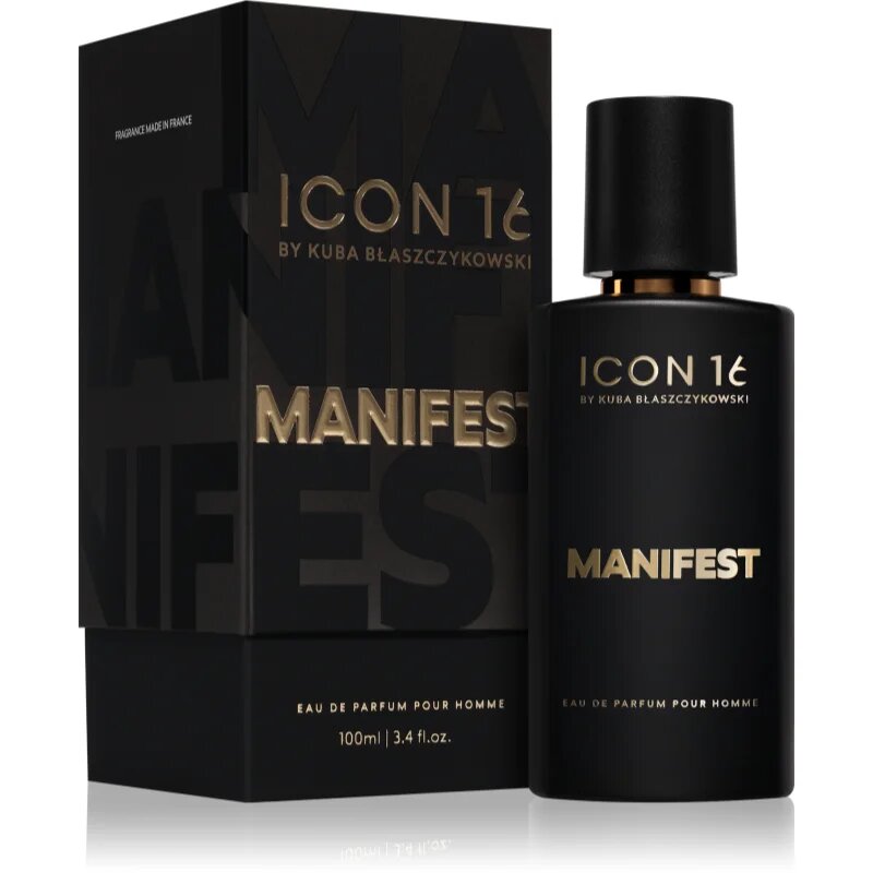 beBIO ICON16 Manifest parfumska voda za moške 100 ml